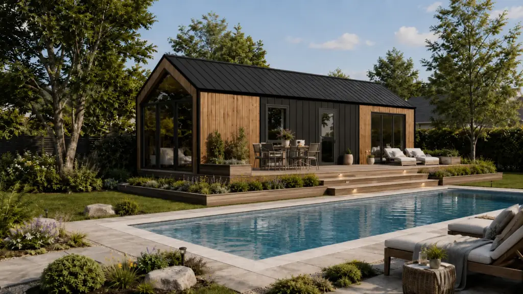 Tiny House A31 mit Pool